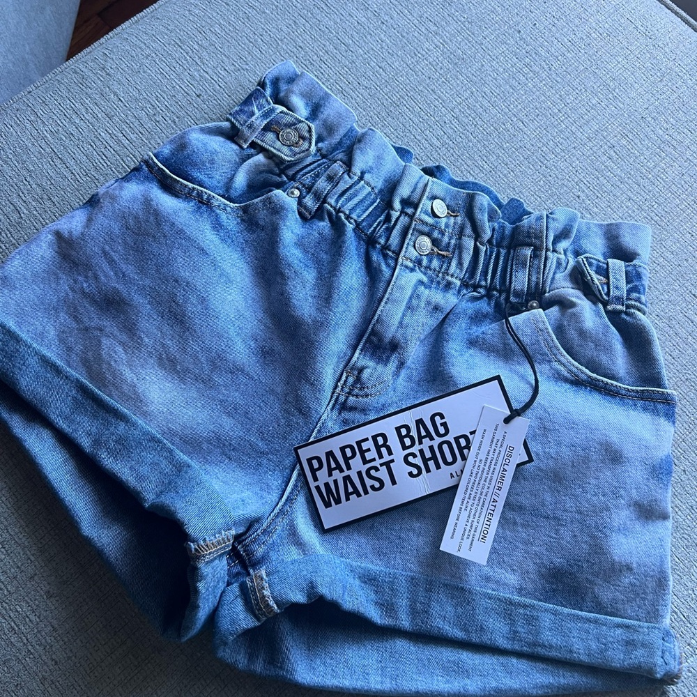 paper bag shorts